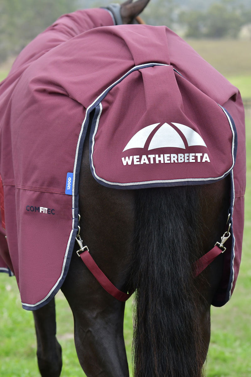 WeatherBeeta ComFiTec Essential Combo Turnout 50g Burgundy/Navy 