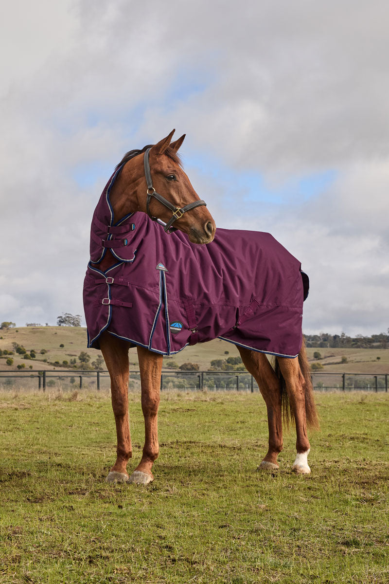 WeatherBeeta ComFiTec Essential Combo Turnout 50g Burgundy/Navy 