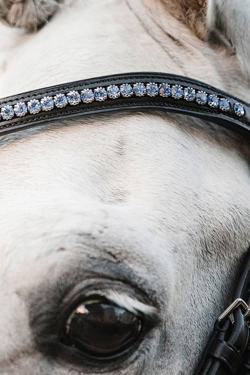 Schockemohle Diamond Select Browband Light Blue