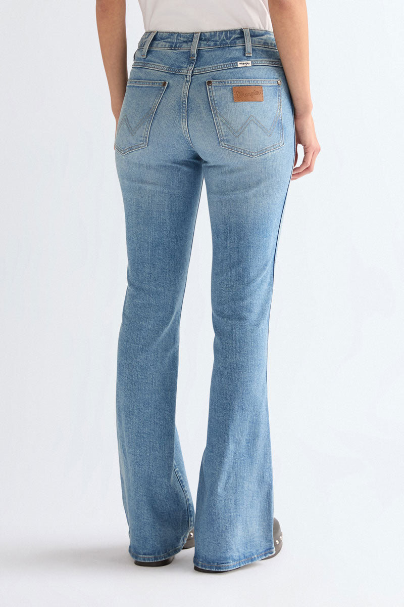 Wrangler Montana Flared Jeans American Blue 