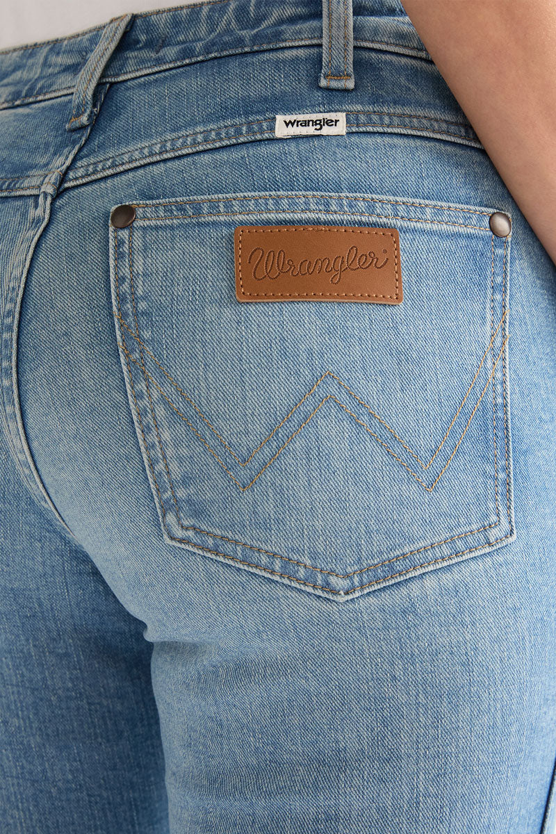 Wrangler Montana Flared Jeans American Blue 