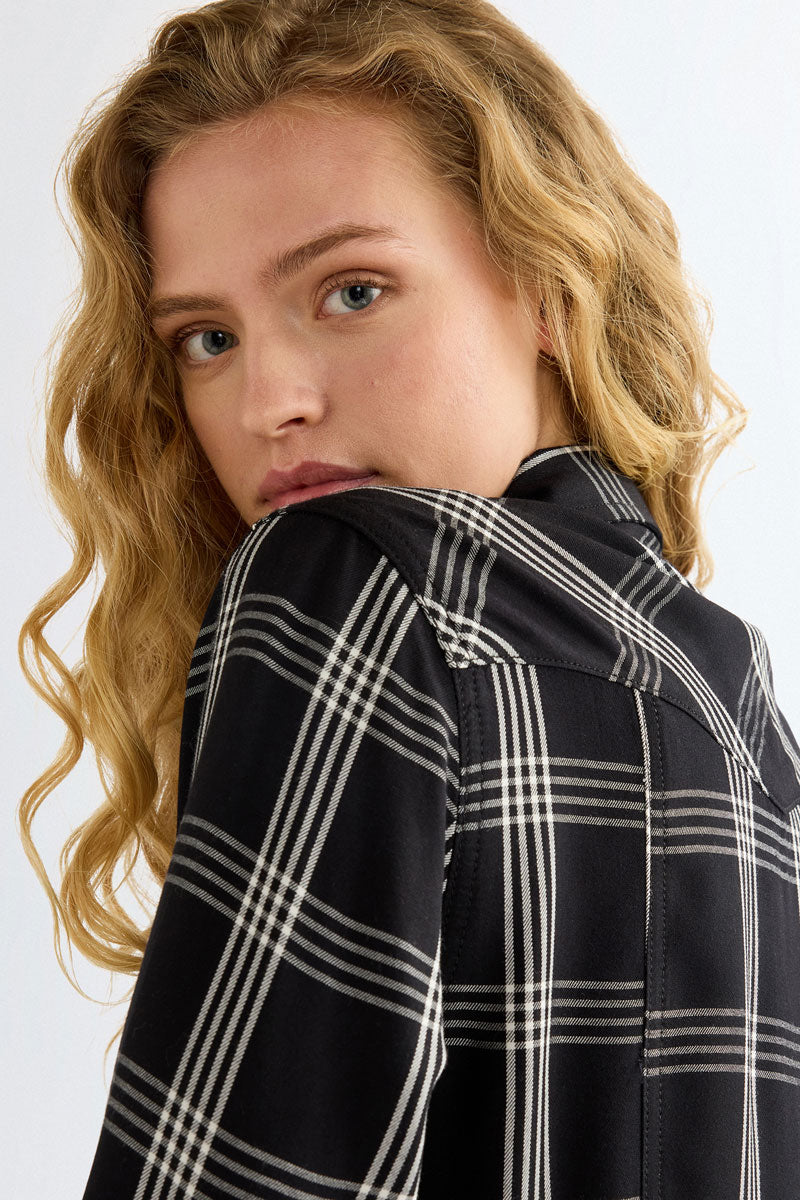 Wrangler Western Shirt Black 