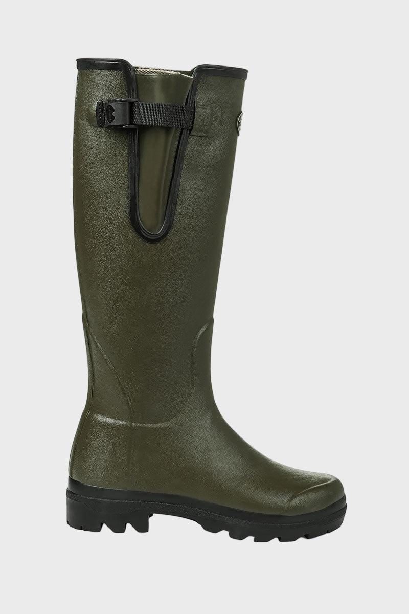 Le Chameau Women's Vierzon Jersey Lined Boot Vert Chameau