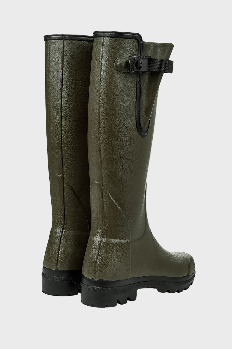 Le Chameau Women's Vierzon Jersey Lined Boot Vert Chameau