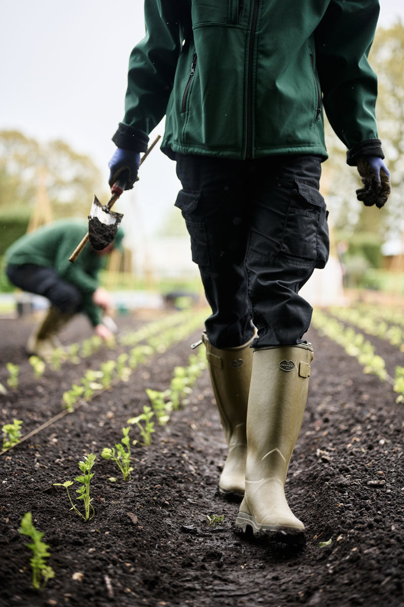 Le Chameau Men's Chasseur Leather Lined Boot Vert Vierzon