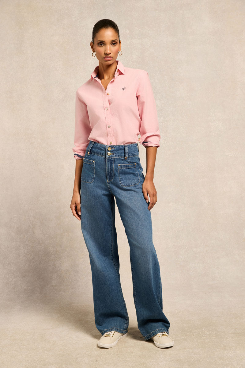 Holland Cooper Oxford Shirt Pink