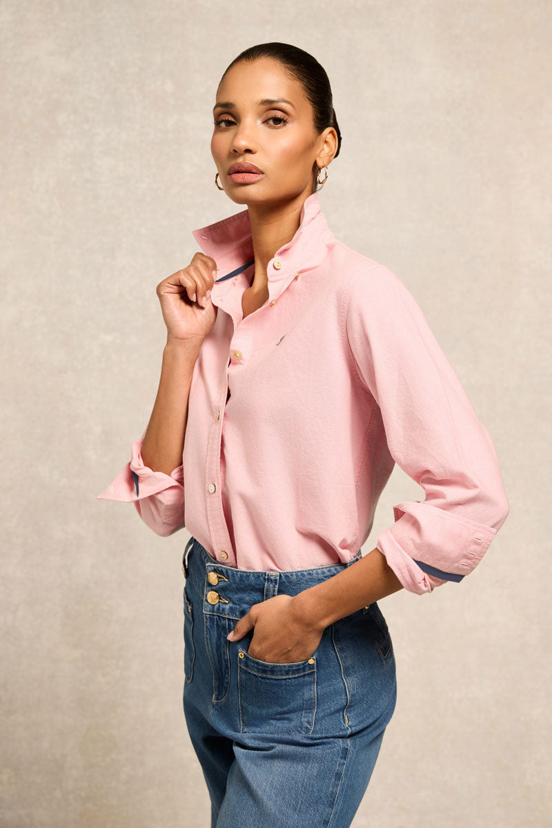 Holland Cooper Oxford Shirt Pink