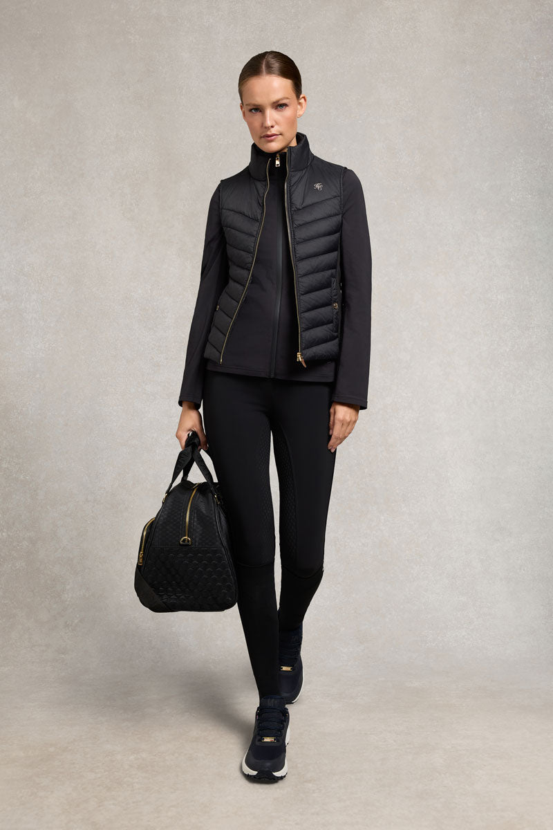 Holland Cooper Hybrid Equestrian Gilet Ink Navy 