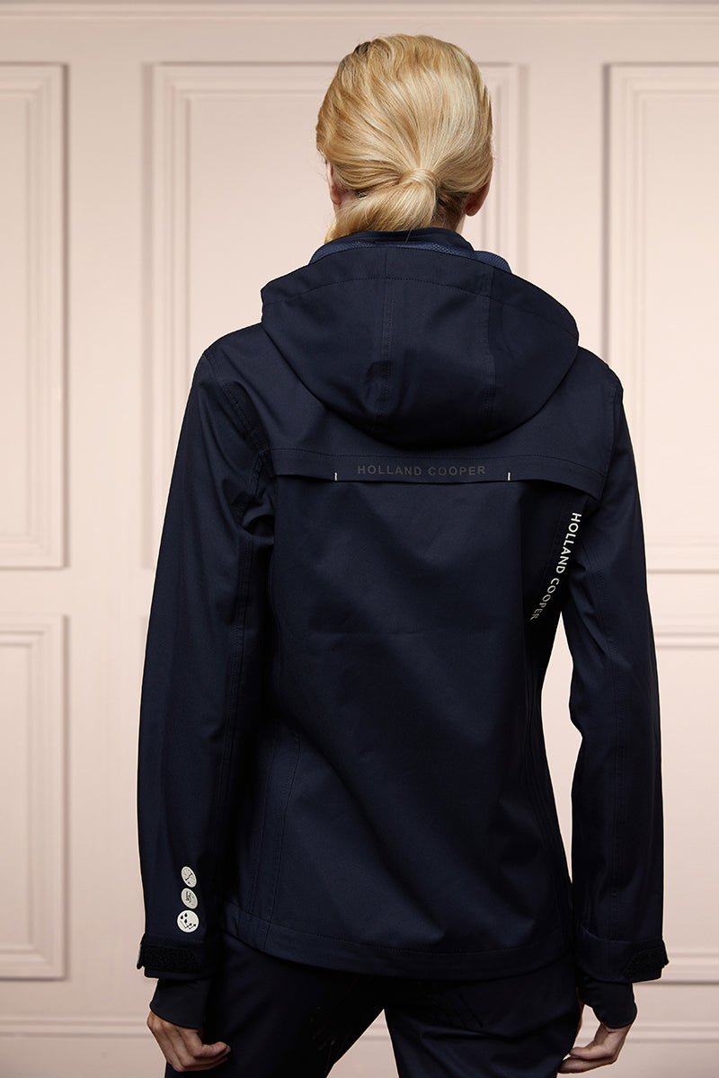 Holland Cooper Riding Shell Jacket Ink Navy