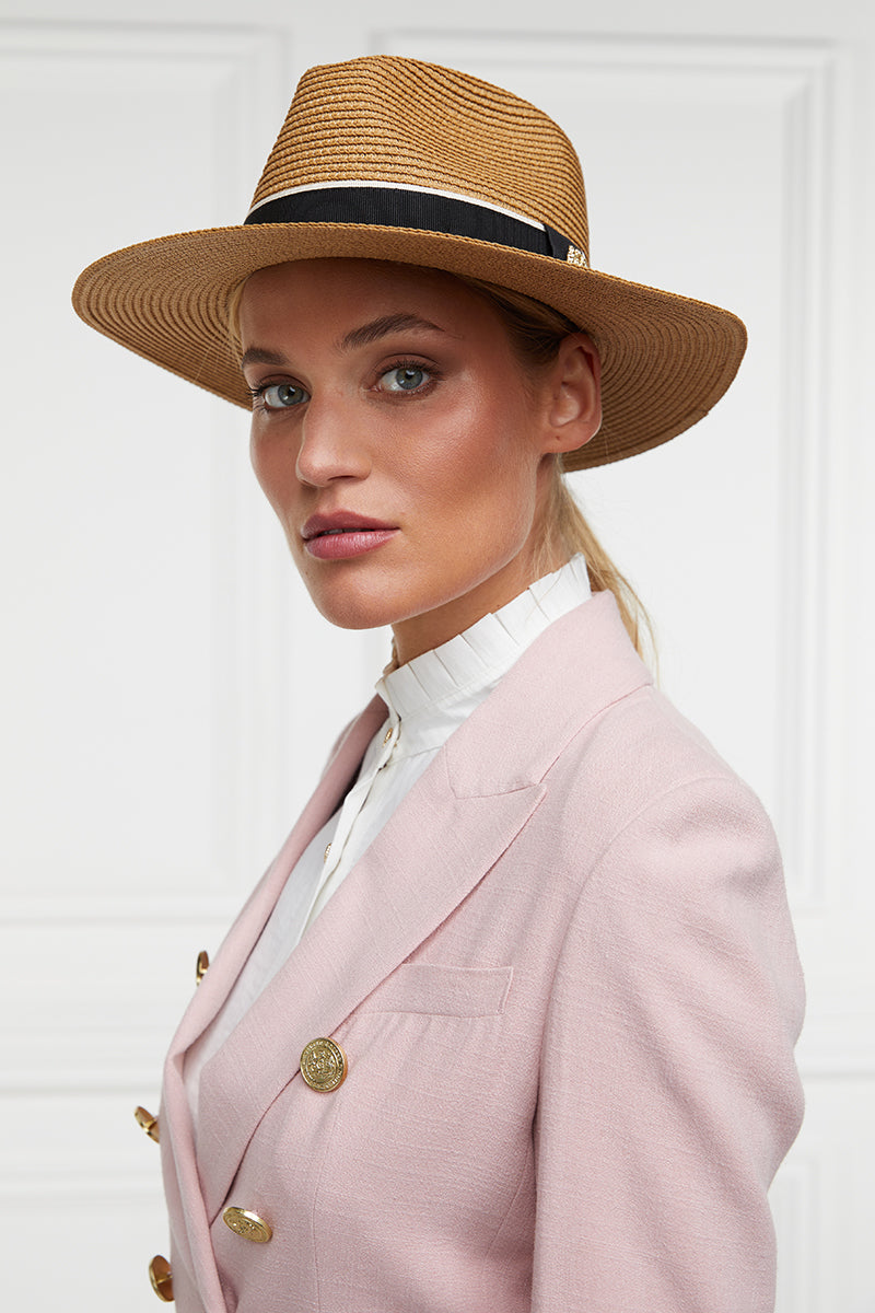 Holland Cooper Francesca Hat Camel Black 