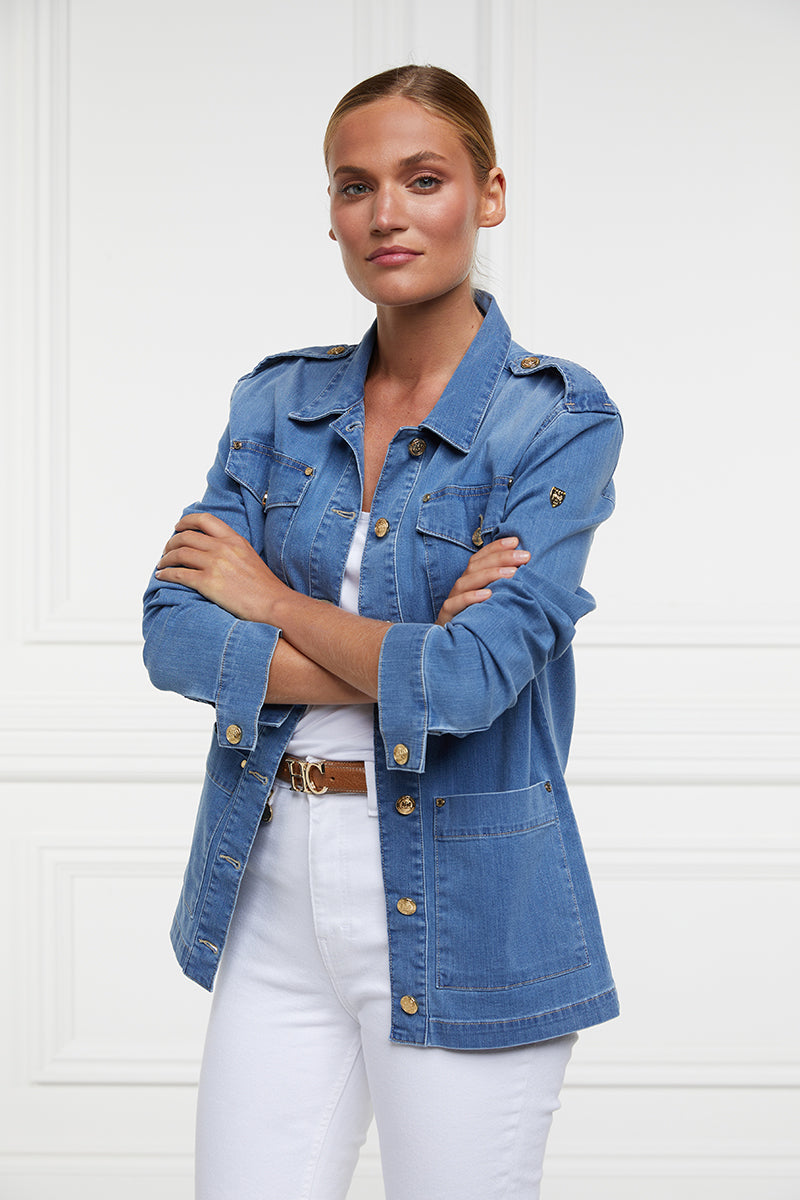 Holland Cooper Artillery Jacket Denim