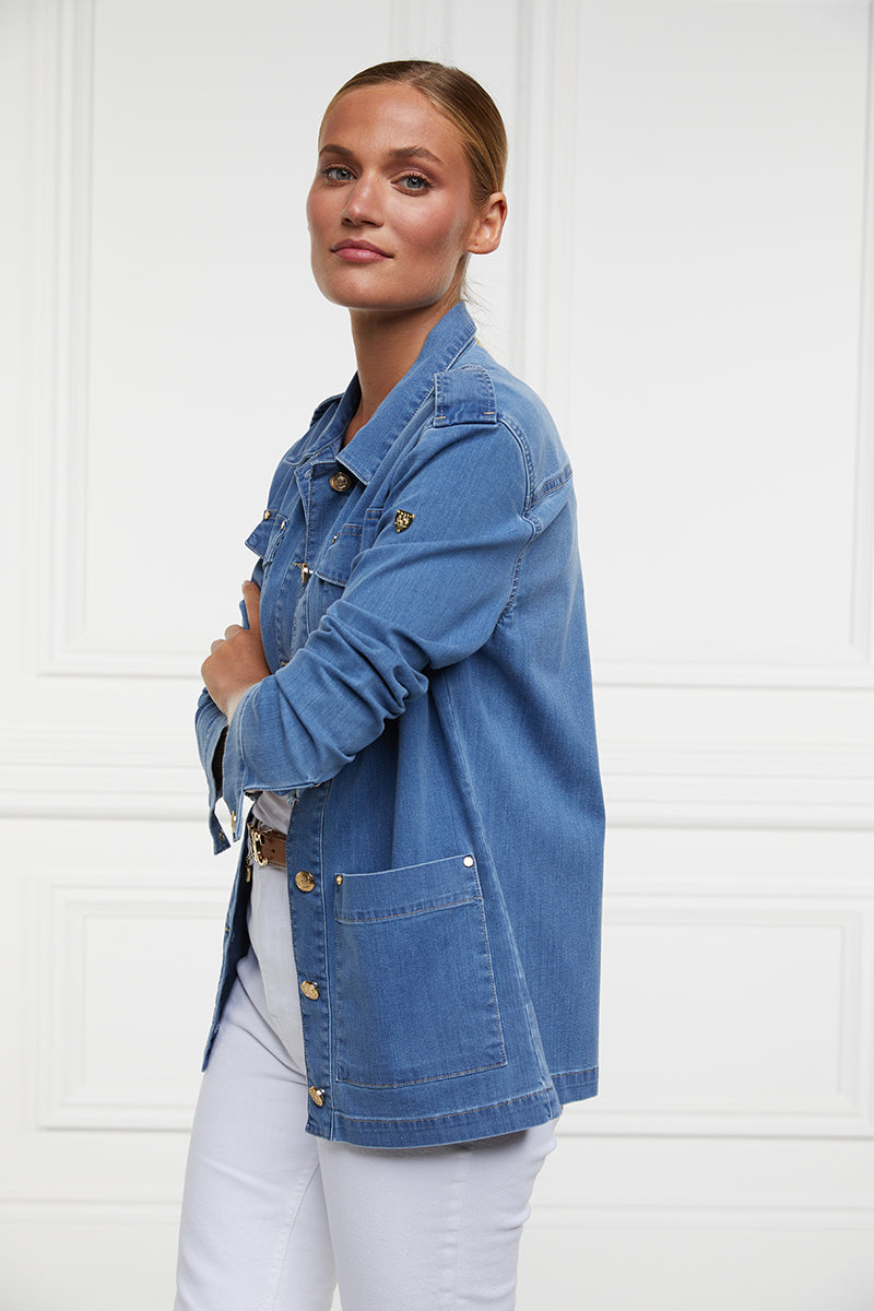 Holland Cooper Artillery Jacket Denim