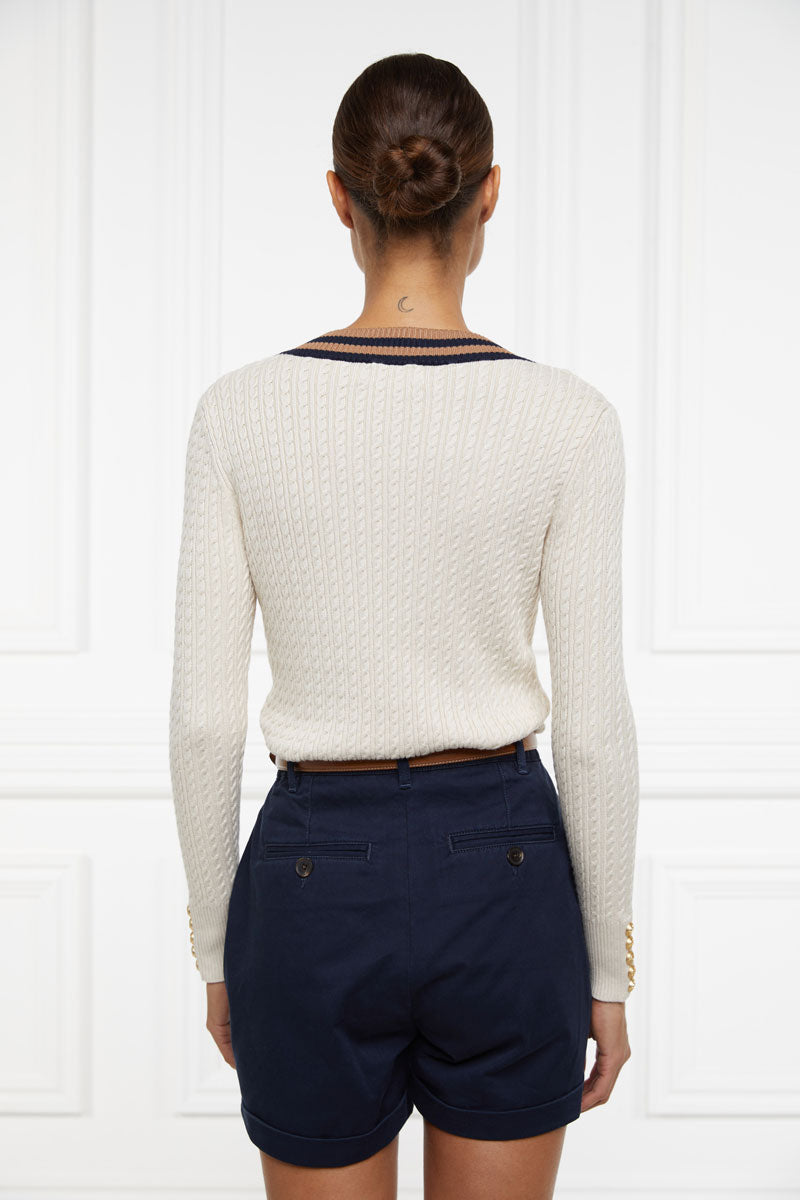 Holland Cooper Arnesby Chino Shorts Ink Navy