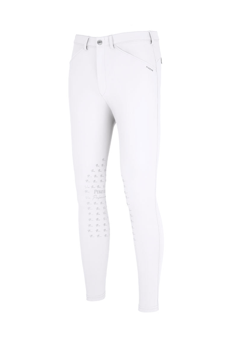 Pikeur Men's New Rodrigo SD Knee Patch Breeches White