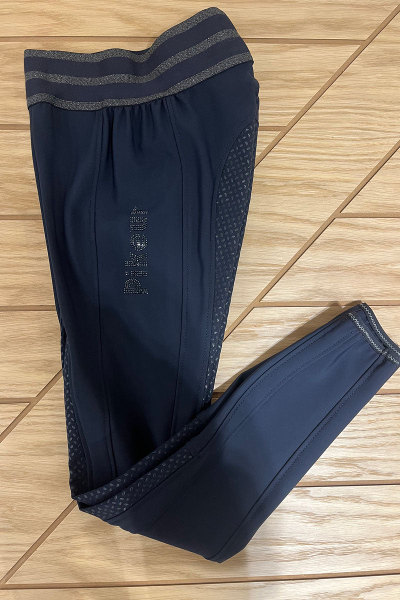 Pikeur Girls Ida Grip Full Seat Breeches Night Blue