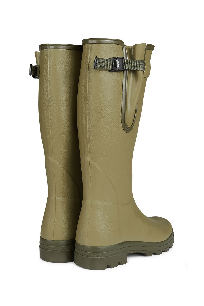 Le Chameau Men's Vierzon Jersey Lined Boot Vert Vierzon