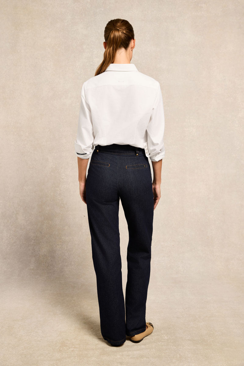 Holland Cooper Oxford Shirt White 