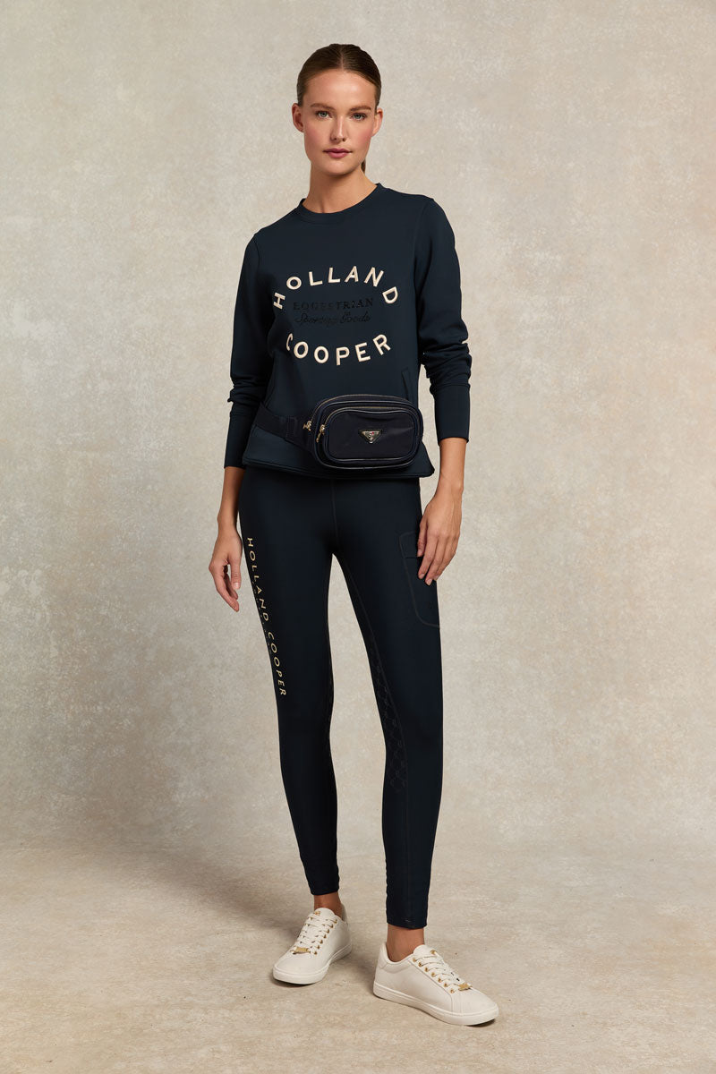 Holland Cooper Burghley Belt Bag Ink Navy