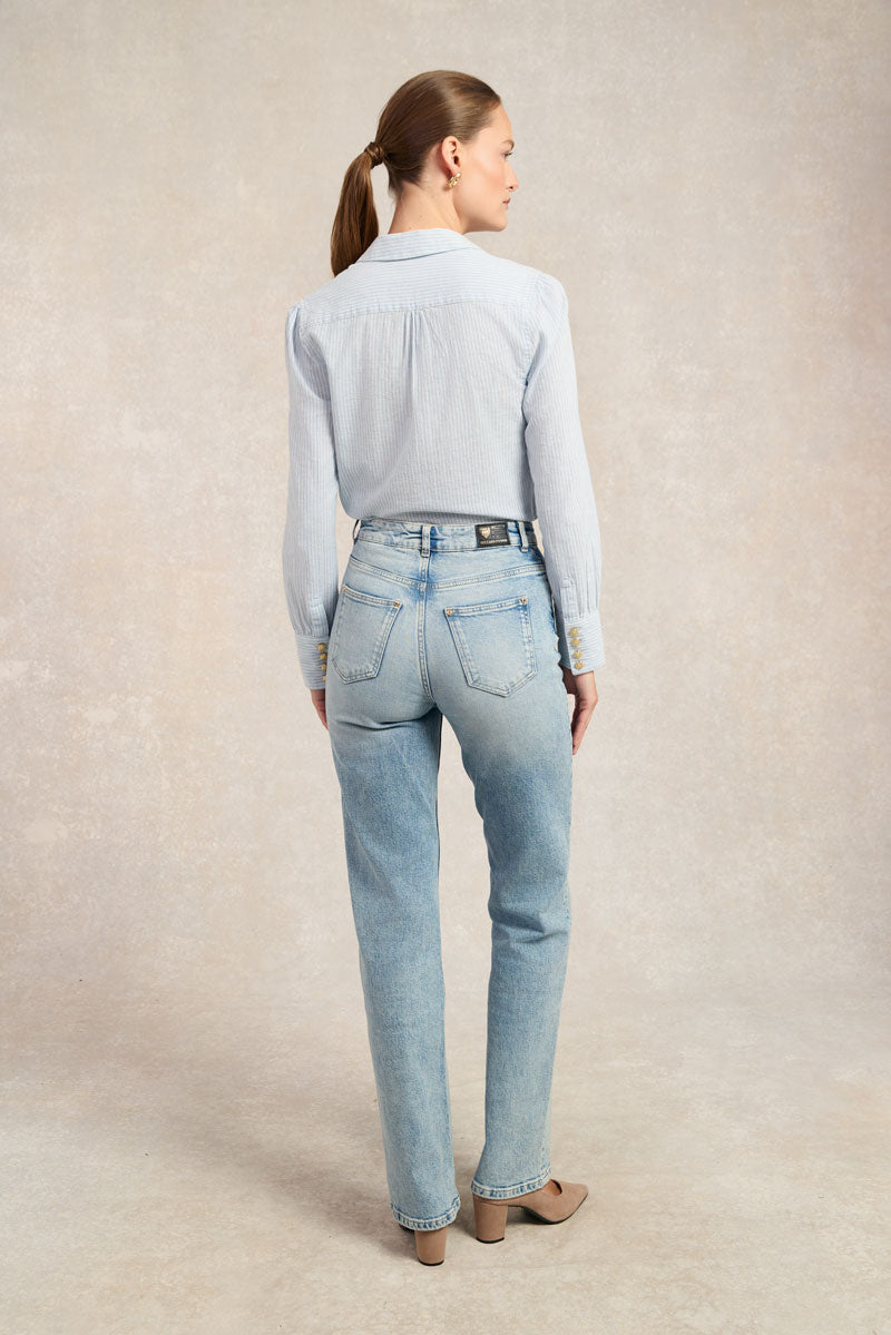 Holland Cooper Classic V-Neck Blouse