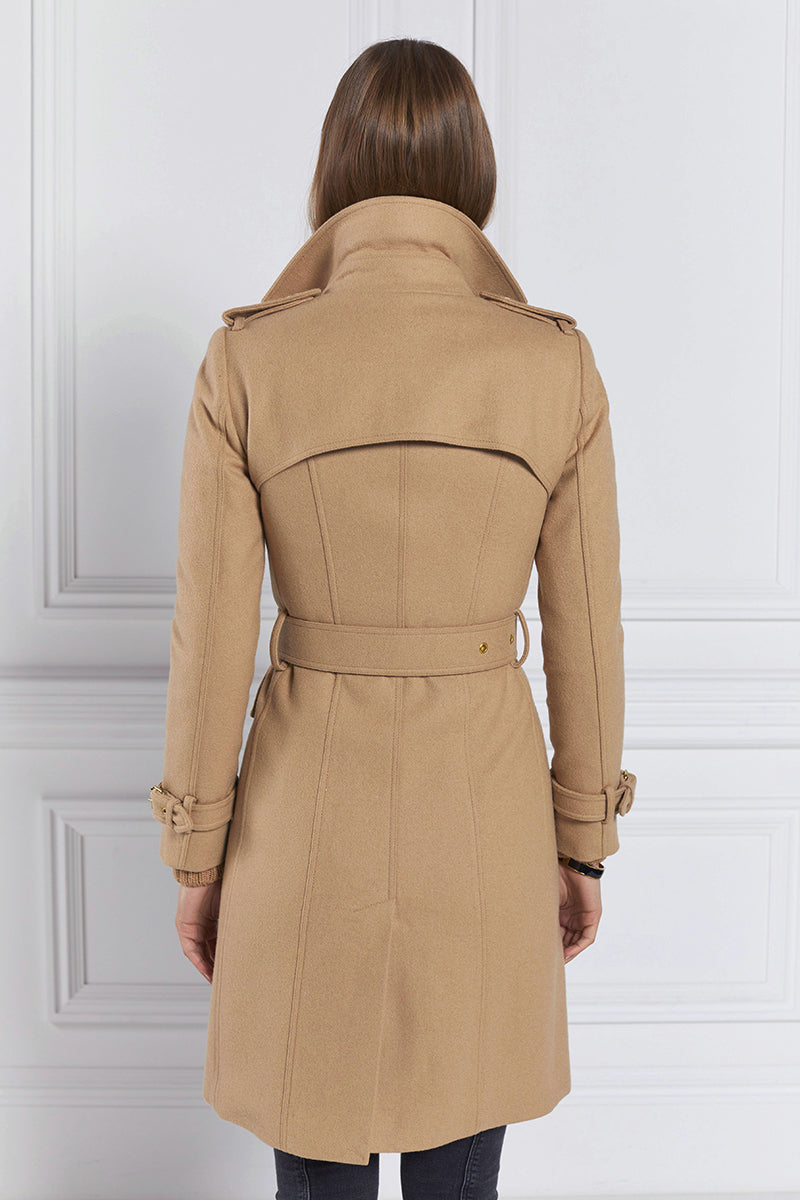 Holland Cooper Marlborough Trench Coat Camel