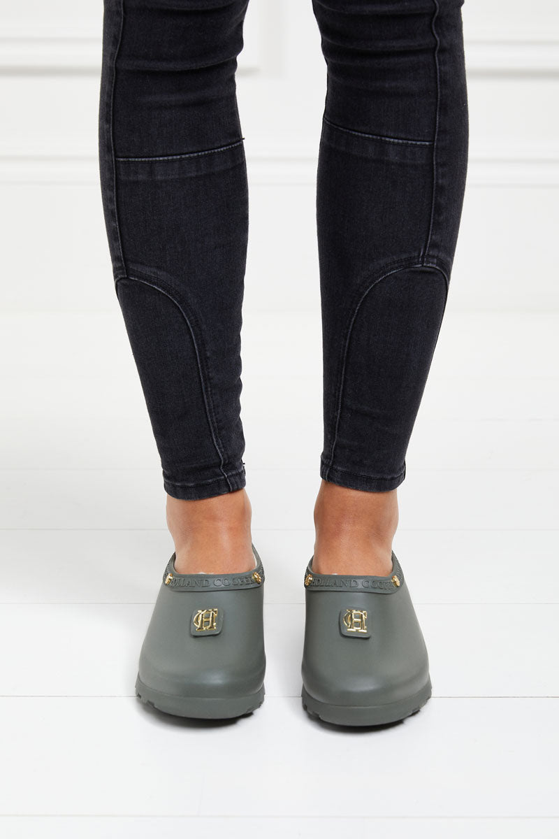  Holland Cooper Gardening Loafer Matte Green