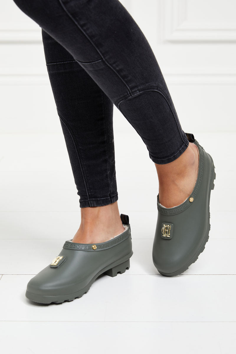  Holland Cooper Gardening Loafer Matte Green