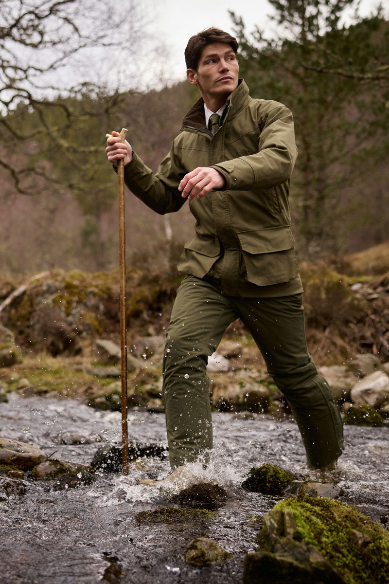 Schōffel Men's Saxby Over Trousers Forest 