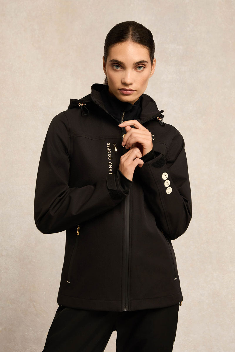 Holland Cooper Riding Shell Jacket Black