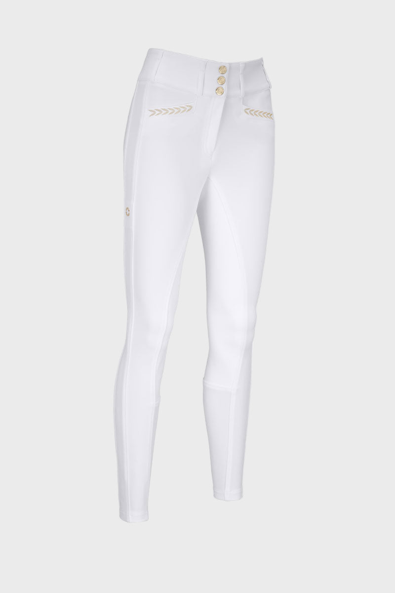 Pikeur New Candela Strass FFL Breeches White