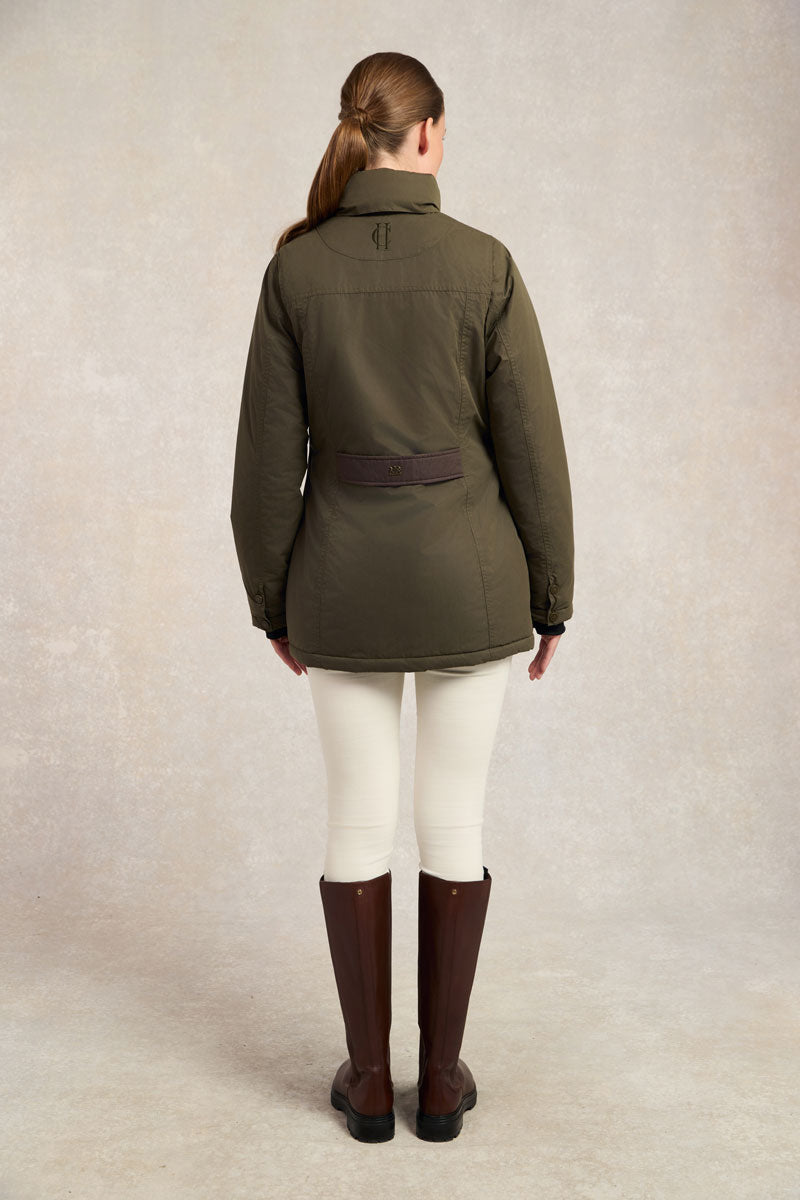 Holland Cooper Stamford Coat Khaki