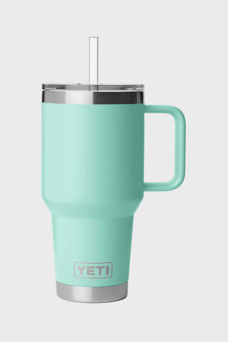 YETI Rambler 35oz Straw Mug with Straw Lid Seafoam