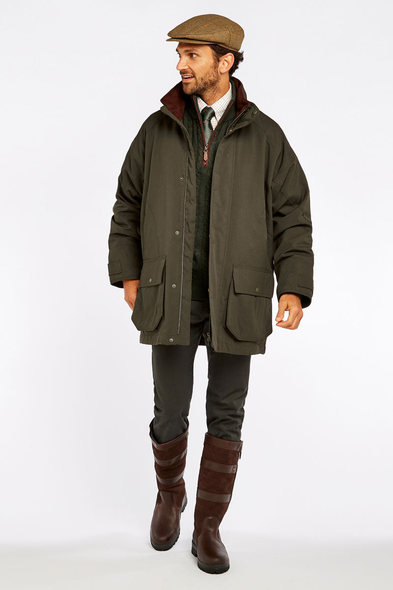 Dubarry Men's Rosleague Shooting Coat Ivy
