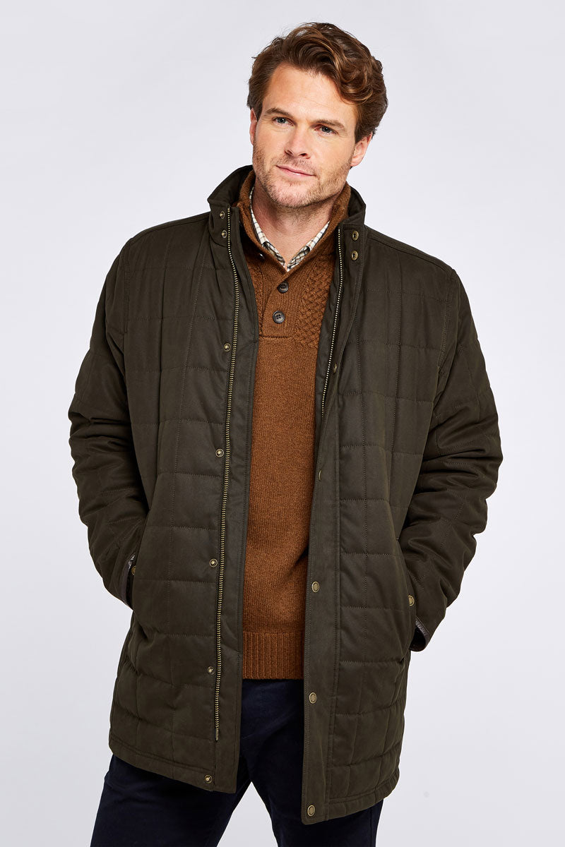 Dubarry Cashel Quilted Jacket Verdigris