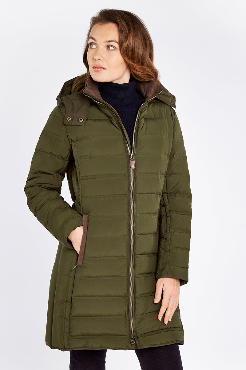 Dubarry Ballybrophy Coat Olive