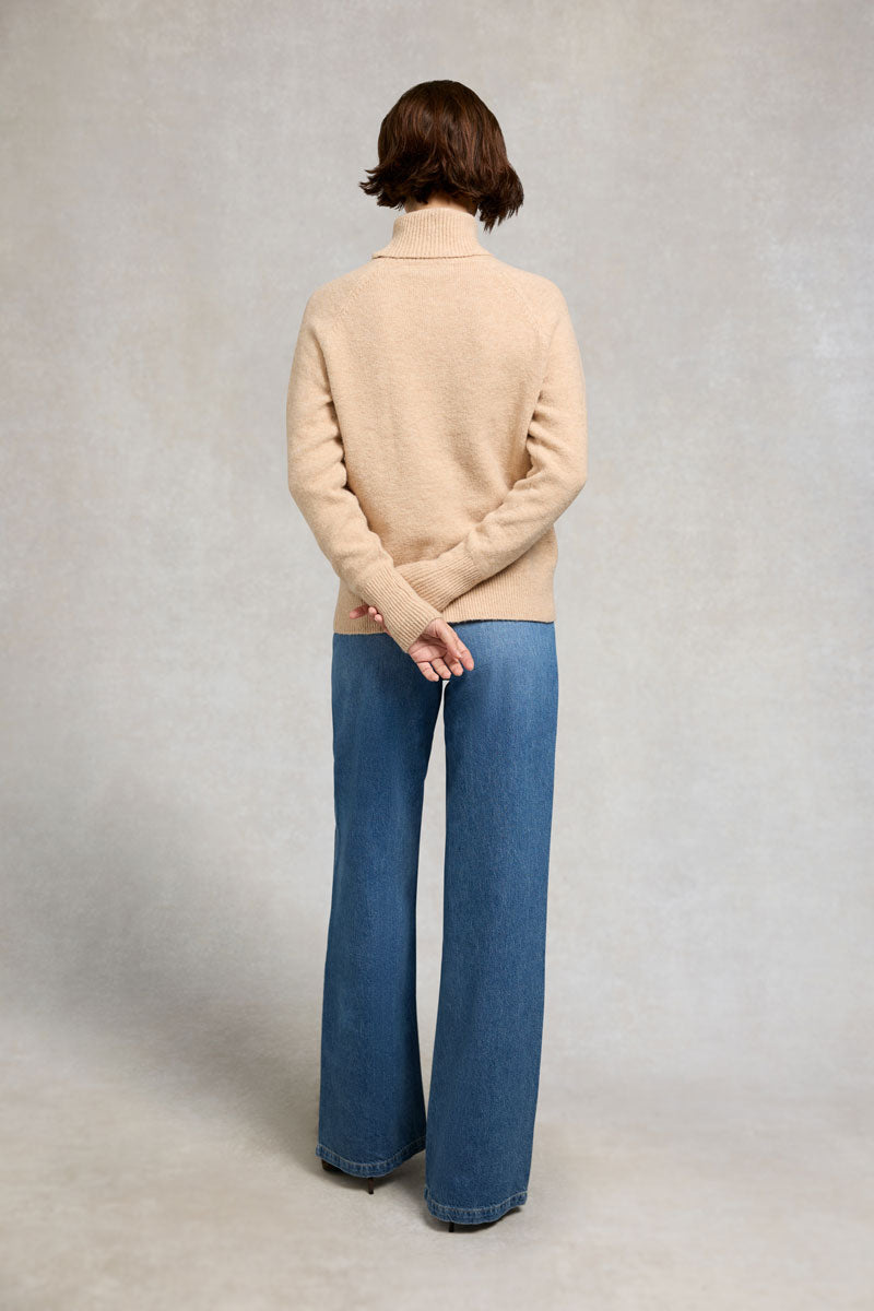 Holland Cooper Tori Knit Light Camel