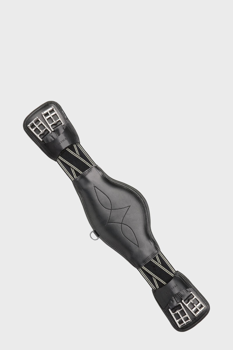 Prestige Dressage Girth with Elastic Black