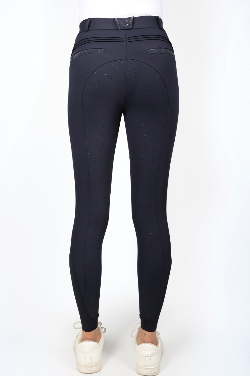 Coldstream Next Generation Eckford Crystal Breeches-Navy
