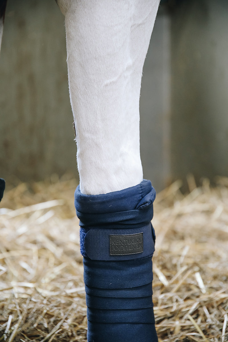 Kentucky Repellent Stable Bandages - Set of 4 Navy