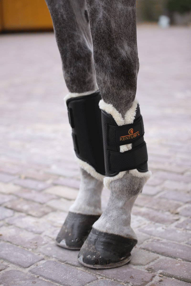 Kentucky Horsewear Brushing Boots Solimbra Front