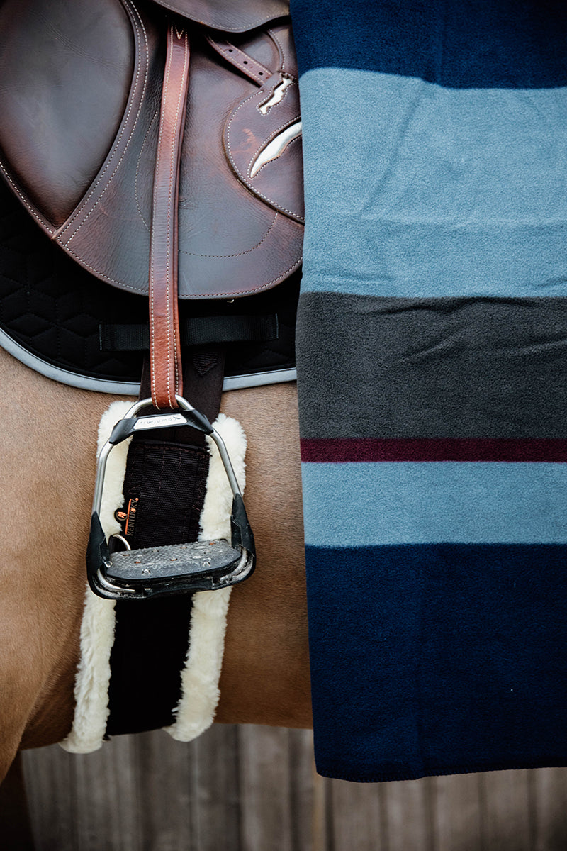 Kentucky Horsewear Sheepskin Girth Black