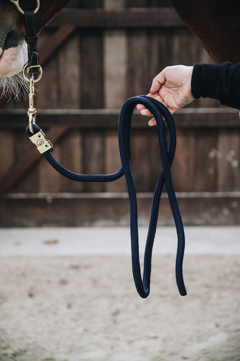 Kentucky Horsewear Basic Lead Rope Navy