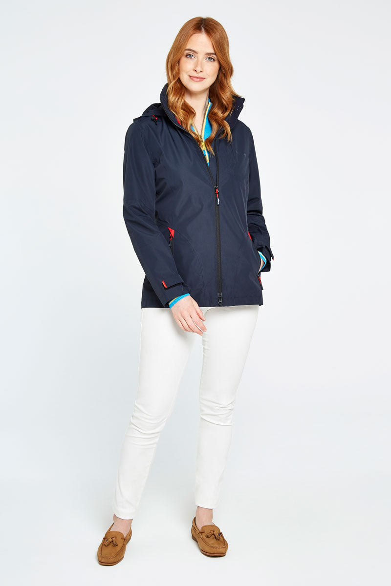 Dubarry Capeclear Waterproof Jacket Navy