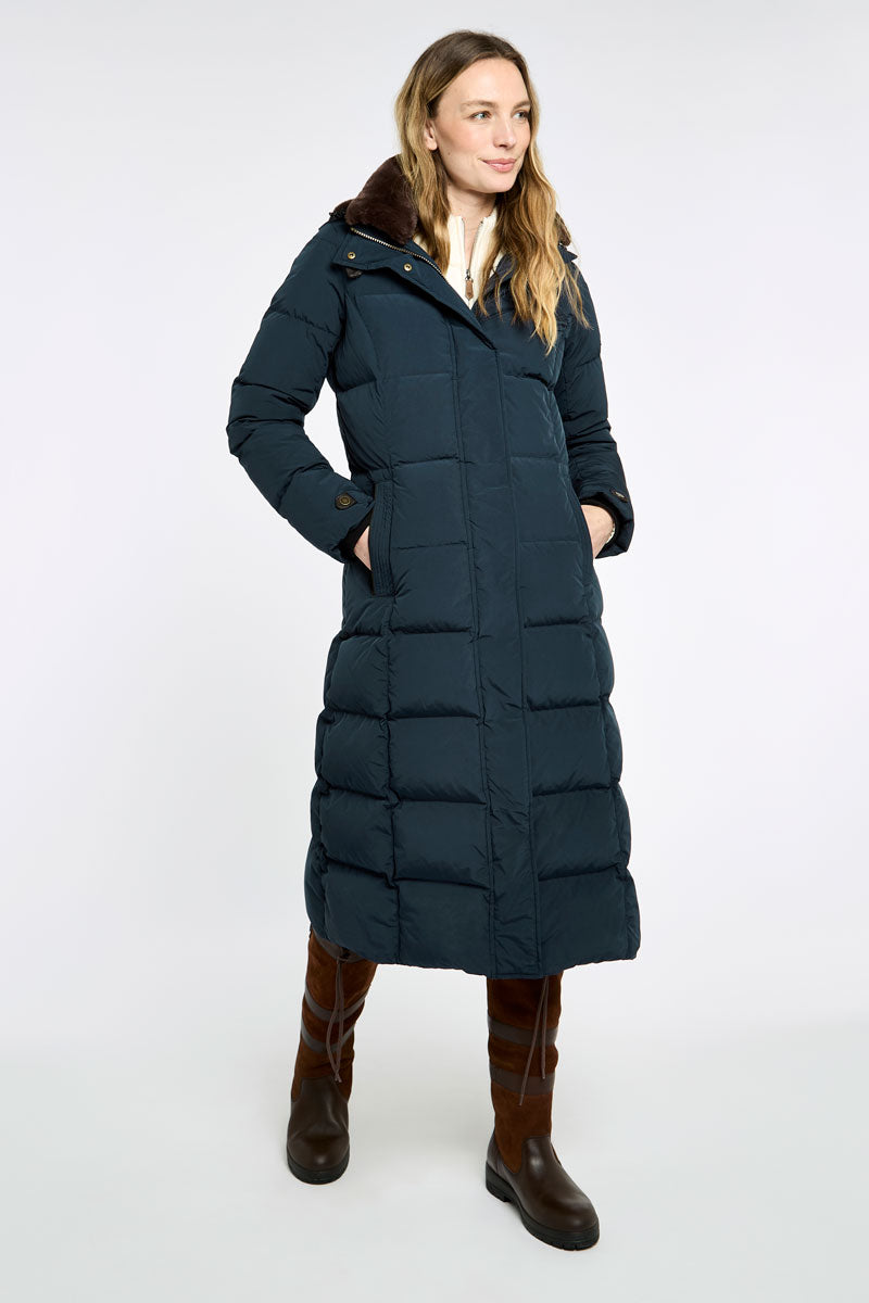 Dubarry Aldborough Down Coat Navy