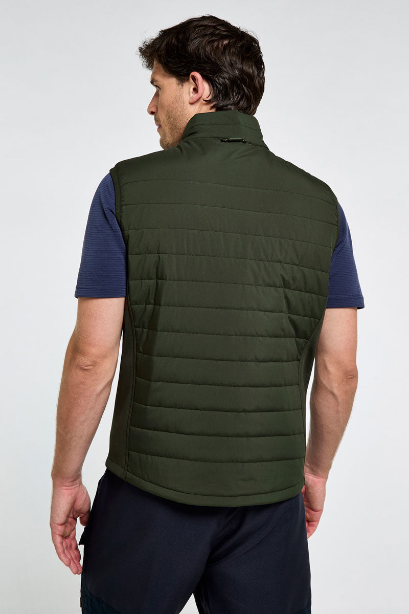 Dubarry Men's Solent Lightweight Hybrid Gilet Olive