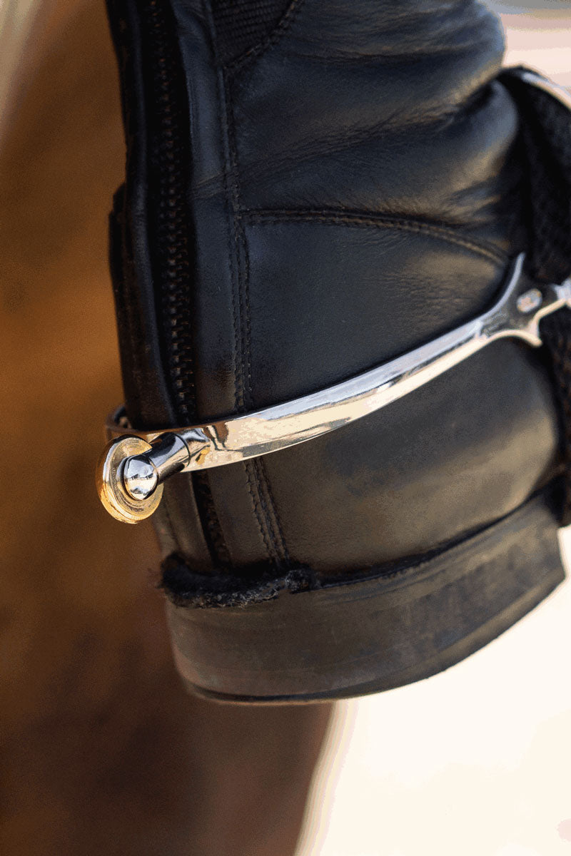 Sprenger Ultra Fit Spurs with Vertical Comfort Roller 25mm