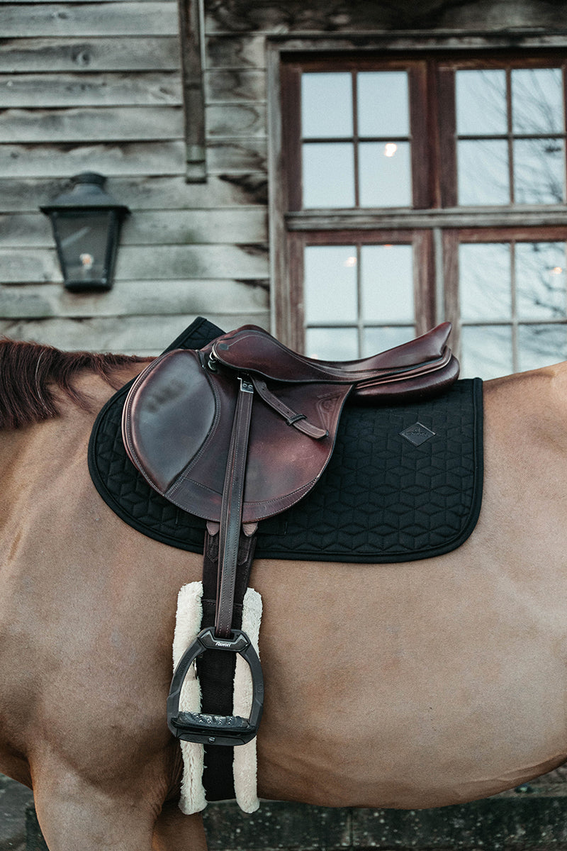 Kentucky Horsewear Saddle Pad Classic Jumping Black