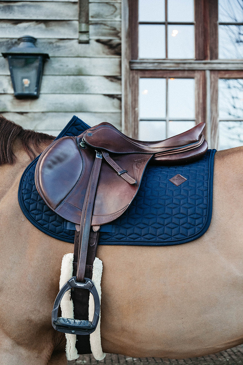 Kentucky Horsewear Saddle Pad Classic Jumping Navy