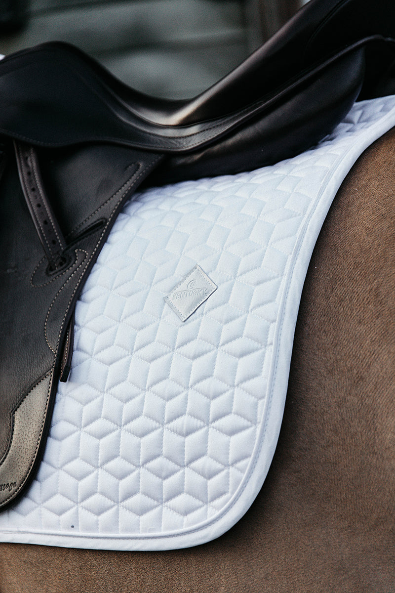 Kentucky Horsewear Classic Dressage Saddle Pad White
