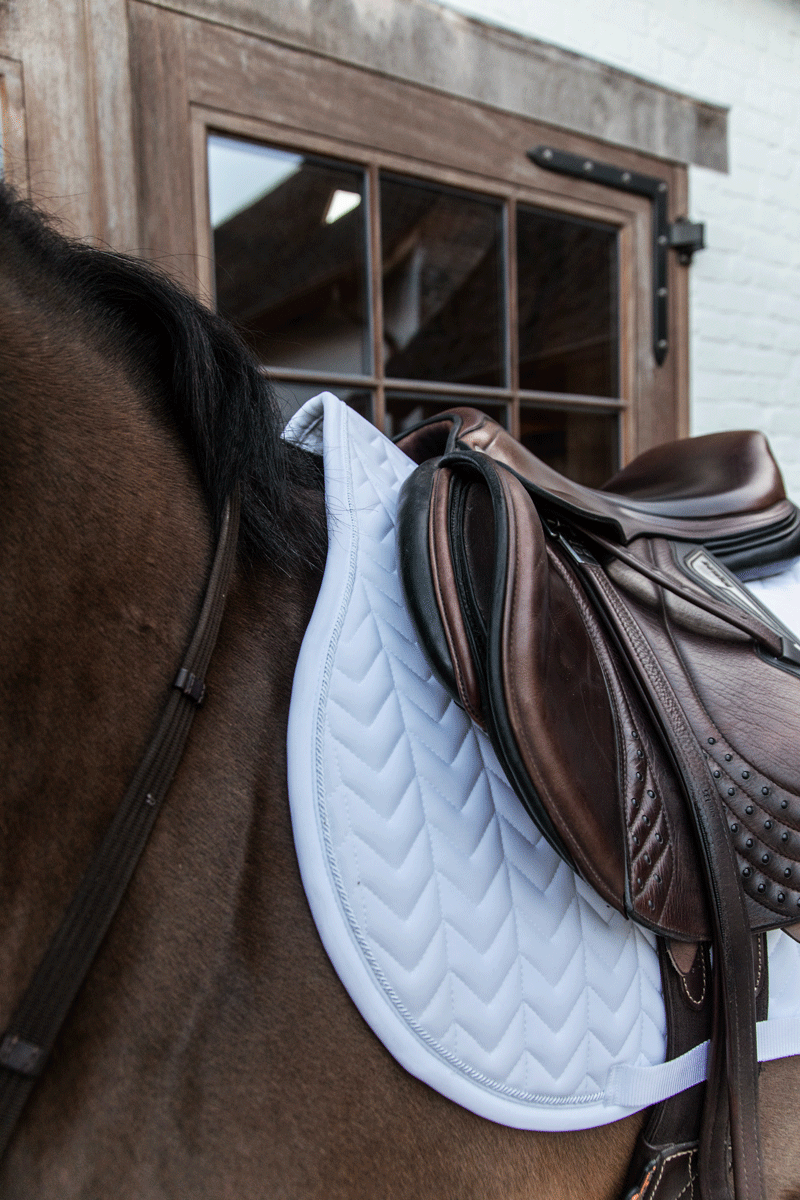 Kentucky Horsewear Fishbone Jumping Competition Saddle Pad