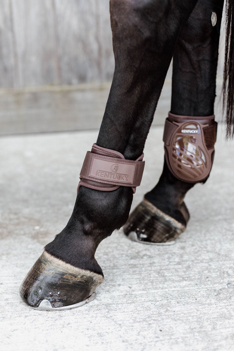 Kentucky Horsewear Air Young Horse Fetlock Boots Brown